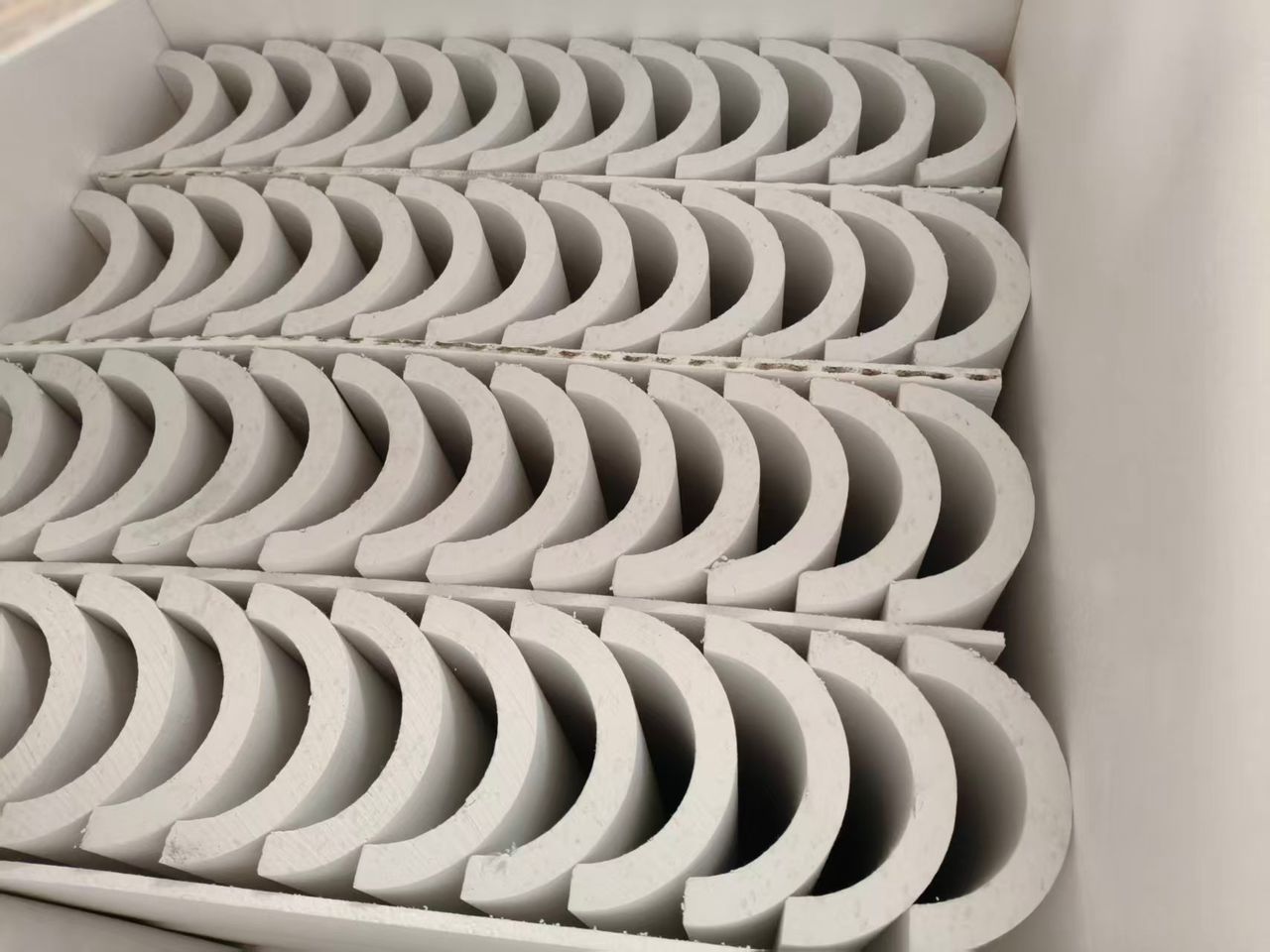 How We Produce Calcium Silicate Pipe Sections | Industrial Thermal Insulation Manufacturing
